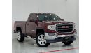 GMC Sierra 2016 GMC Sierra, Full Service History, Warranty, Low kms, GCC