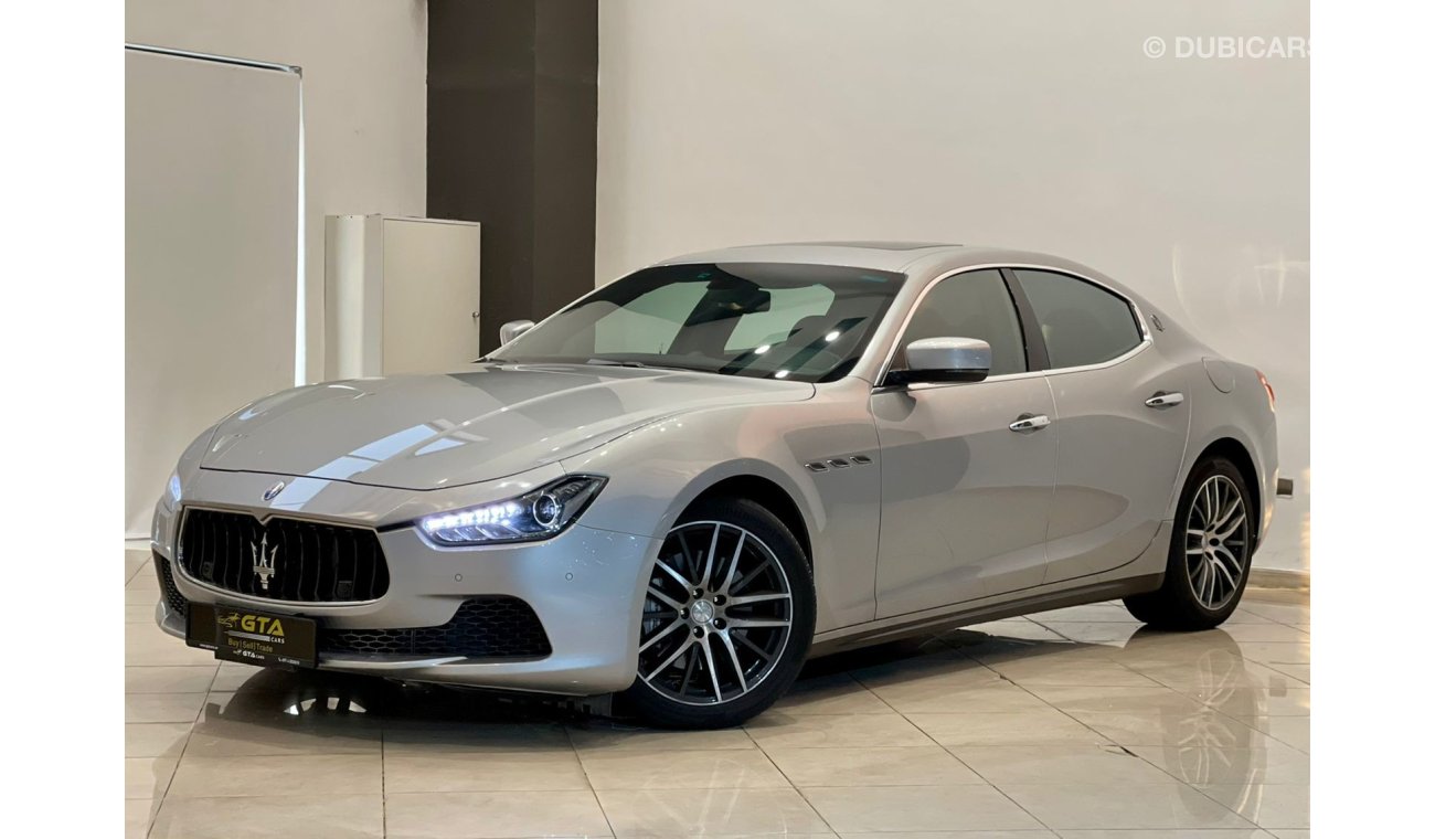 Maserati Ghibli 2016 Maserati Ghibli, Warranty, Service History, GCC