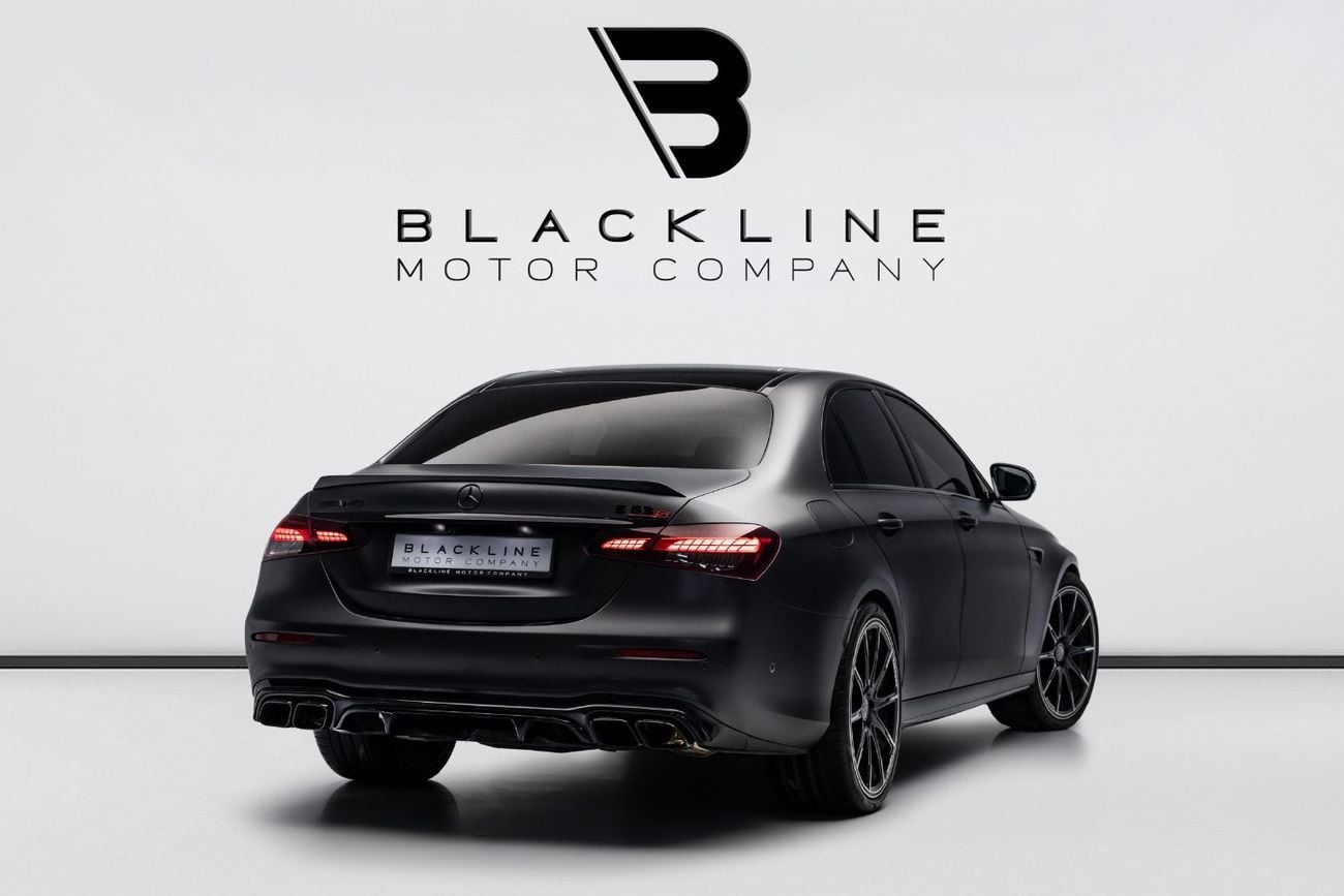 Mercedes Benz E 63S 2022 Mercedes E63s AMG, 4.0 TC V8, 4WD, 603 bhp, 9 Speed Automatic