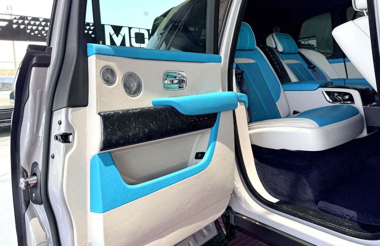 Rolls Royce Cullinan Modified Mansory Bodykit 2025  With full Mansory exhaust system
