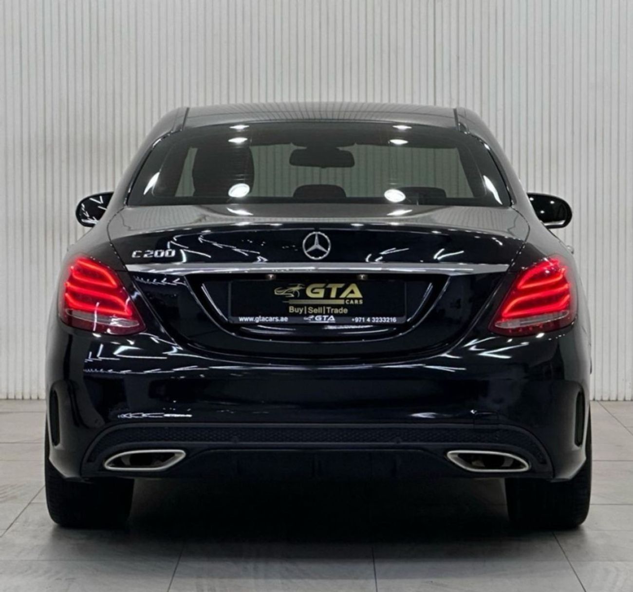 مرسيدس بنز C 200 2016 Mercedes Benz C200 AMG, Full Service History, Excellent Condition, GCC