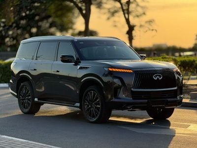 Infiniti QX80 Autograph Captain Chairs 3.5L **2025**GCC SPEC UNDER WARRANTY LESS KILOMETER