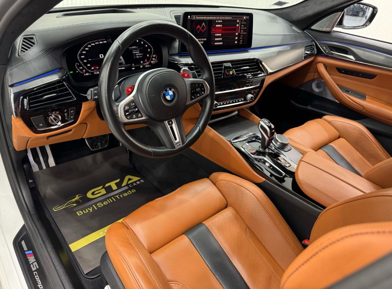 بي أم دبليو M5 Competition 4.4L (617 HP) 2021 BMW M5 Competition, Full Options, Excellent Condition