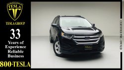 Ford Edge SEL LEATHER SEATS + NAVIGATION / AWD / EcoBoost / GCC / 2017 / DEALER WARRANTY 30/5/2023/1105 DHS PM