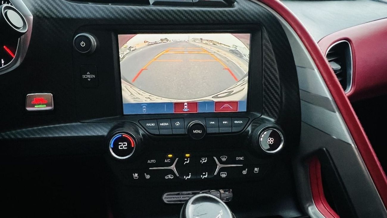 Chevrolet Corvette Grand Sport AED 4430 PM | CORVETTE C7 GRAND COUPE 2017 | GCC | TOP RANGE | LADY DRIVEN