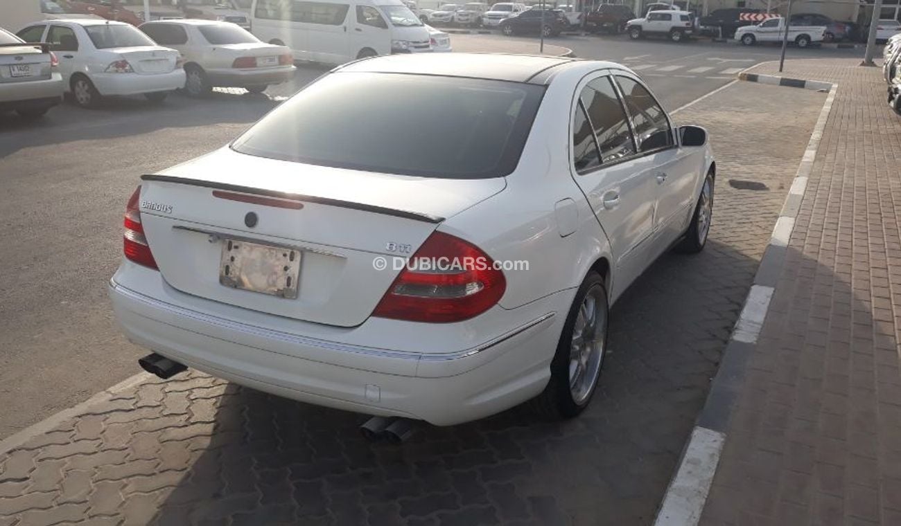 Mercedes-Benz E 500 2005 Brabus kit Full options Panorama Roof DVD camera