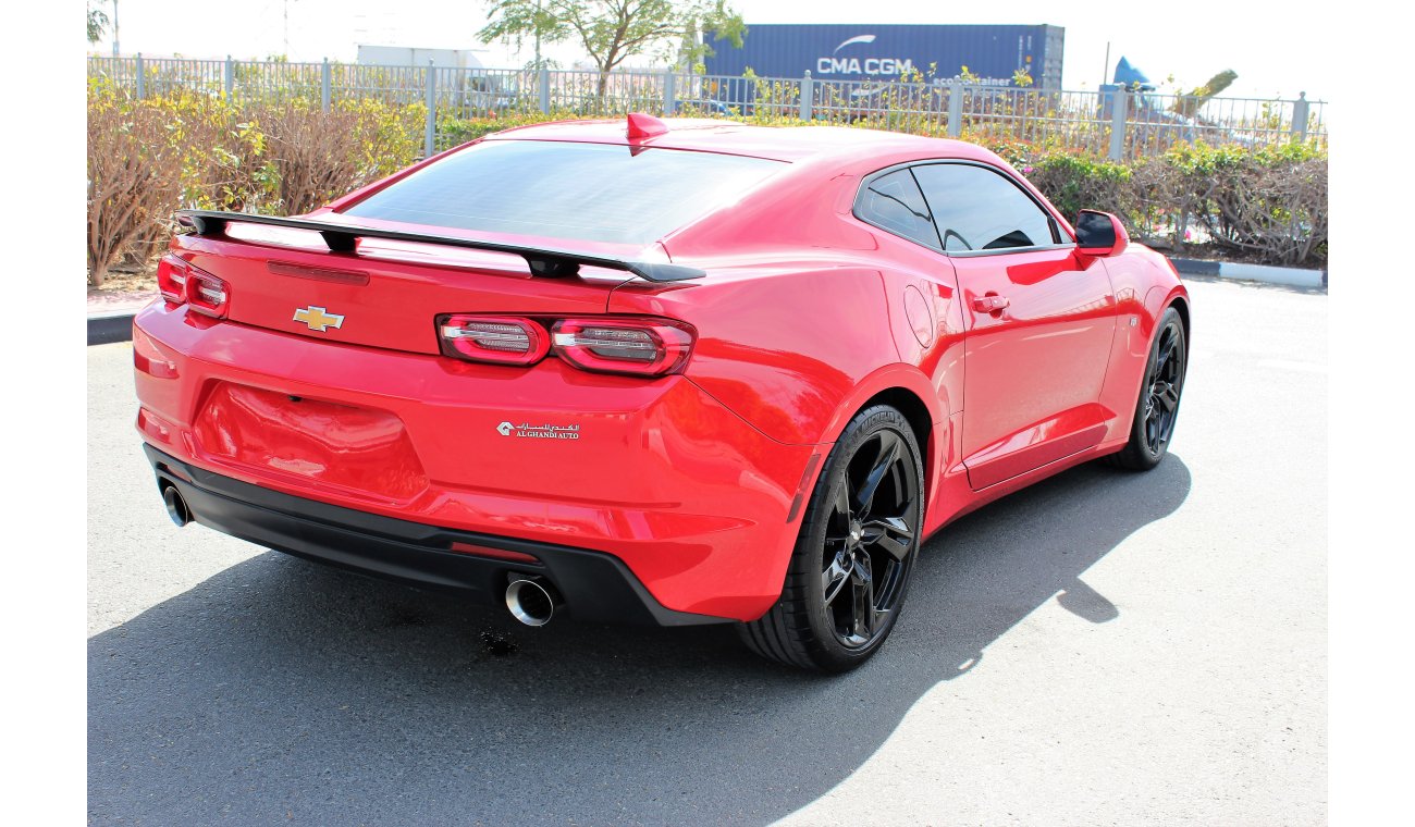 Chevrolet Camaro 2019 /V6 / GCC / LIKE NEW / WARRANTY UP TO SEP 2022 OR 100K/ ALGHANDI AUTO