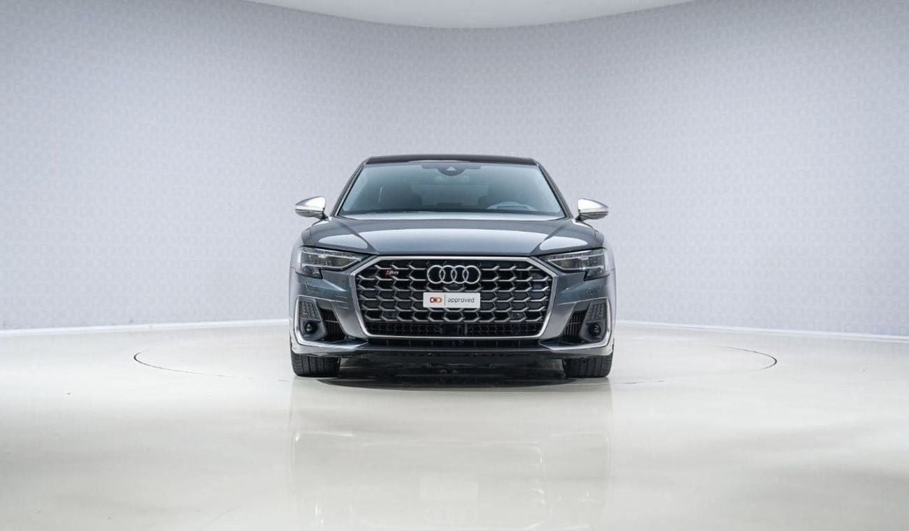 Audi S8 TFSI quattro 4.0L Special Offer | AED 6,038 PM | Up to 3 Years Unlimited Warranty | 2023 Audi A8 S8