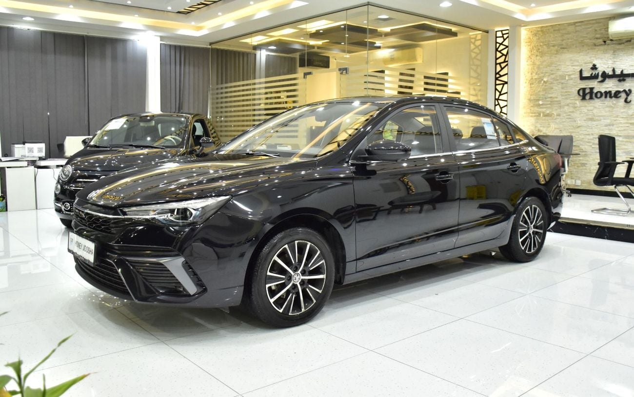 أم جي 5 EXCELLENT DEAL for our MG 5 ( 2025 Model ) in Black Color GCC Specs