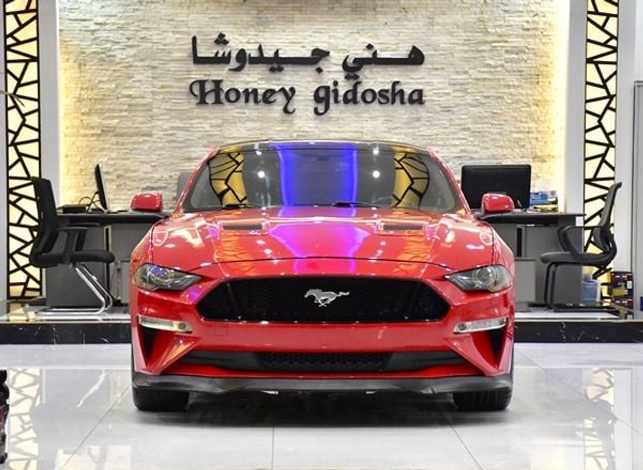 Ford Mustang EXCELLENT DEAL for our Ford Mustang GT 5.0 ( 2020 Model ) in Red Color American Specs