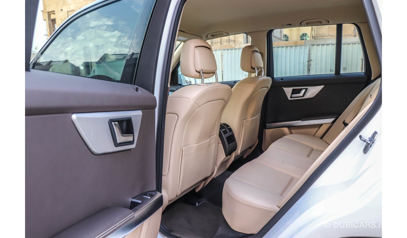 Mercedes-Benz GLK 250 2015 4Matic AED 1745 P.M with 0% Downpayment