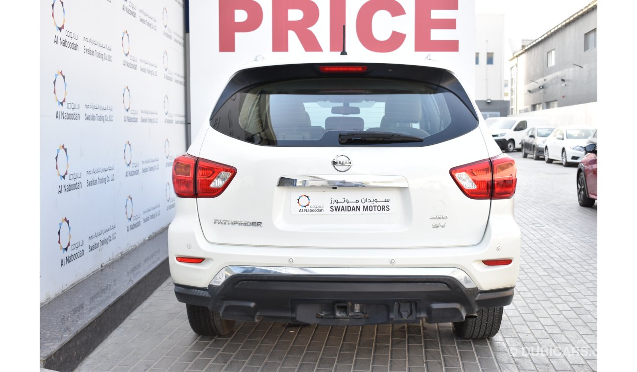 نيسان باثفايندر 3.5 SV AWD 2018 GCC DEALER WARRANTY