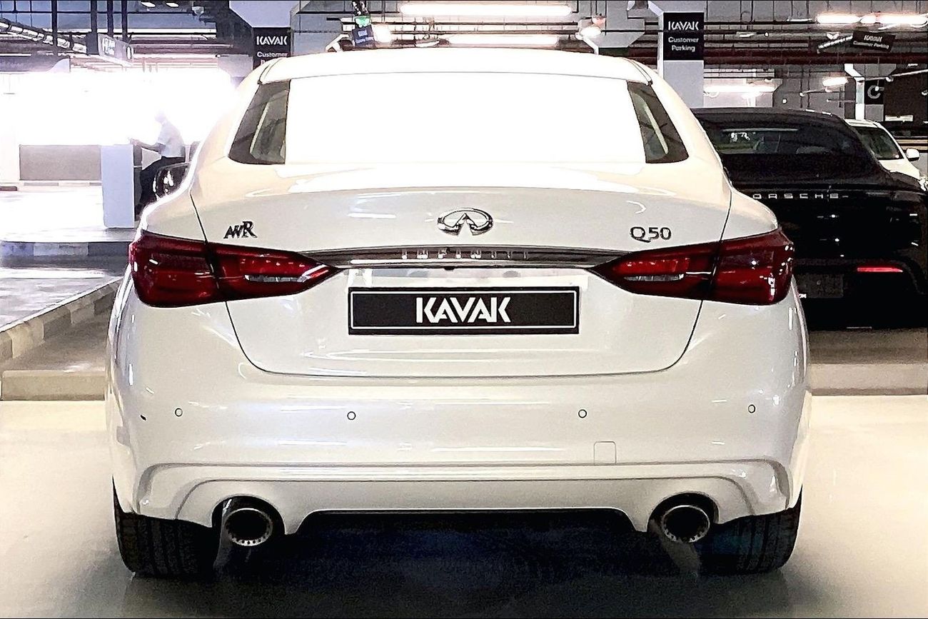 إنفينيتي Q50 Premium / Luxe | National Day Celebration | شامل الضمان | 0 ﺪﻔﻋﺓ ﺃﻮﻟﻯ