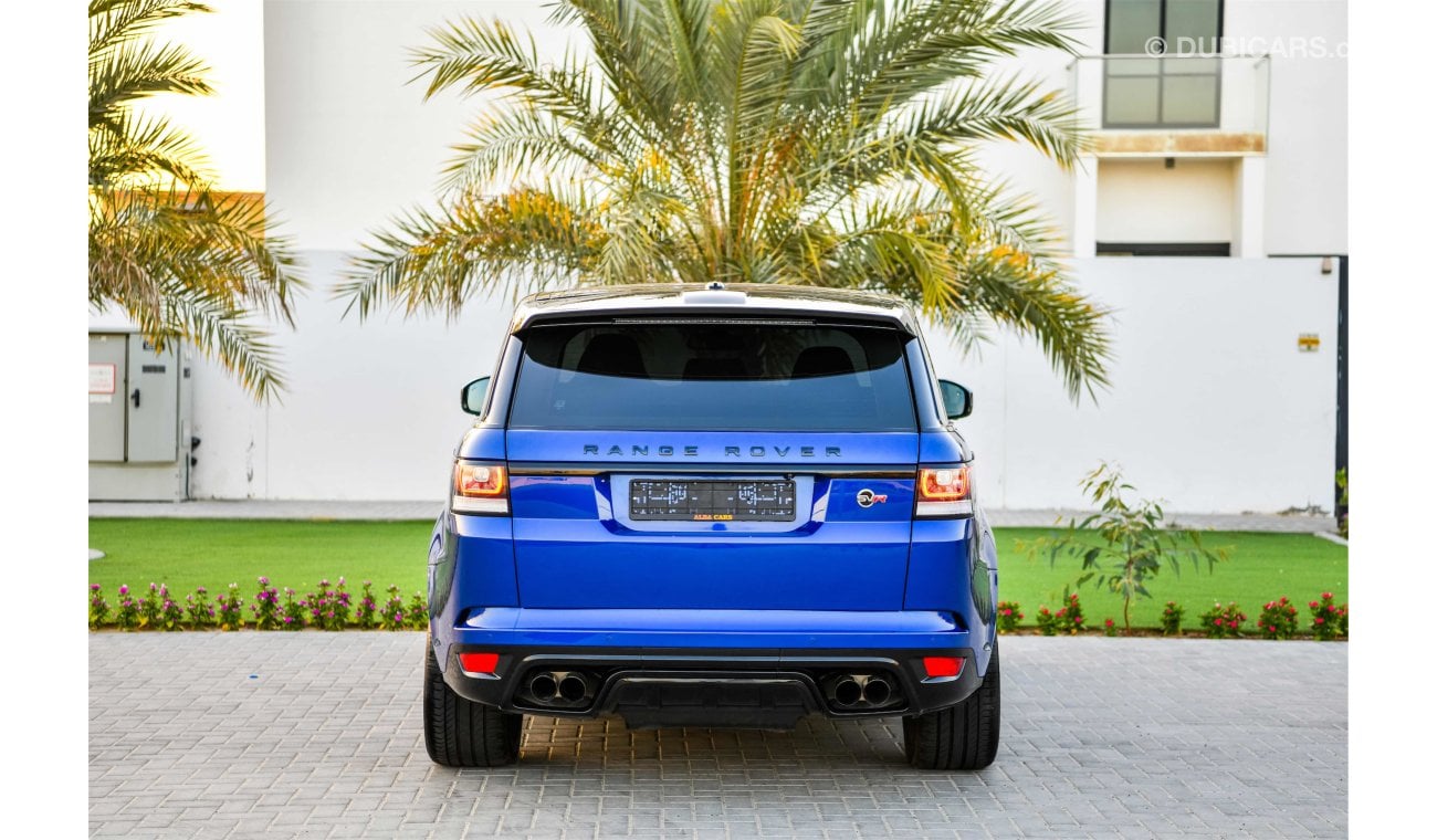 Land Rover Range Rover Sport SVR Supercharged - Warranty! - GCC - AED 6,114 PER MONTH - 0% DOWNPAYMENT