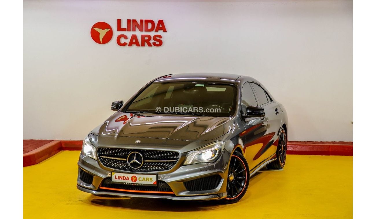 مرسيدس بنز CLA 250 Mercedes-Benz CLA 250 Orange Edition 2016 GCC under Warranty with Flexible Down-Payment.