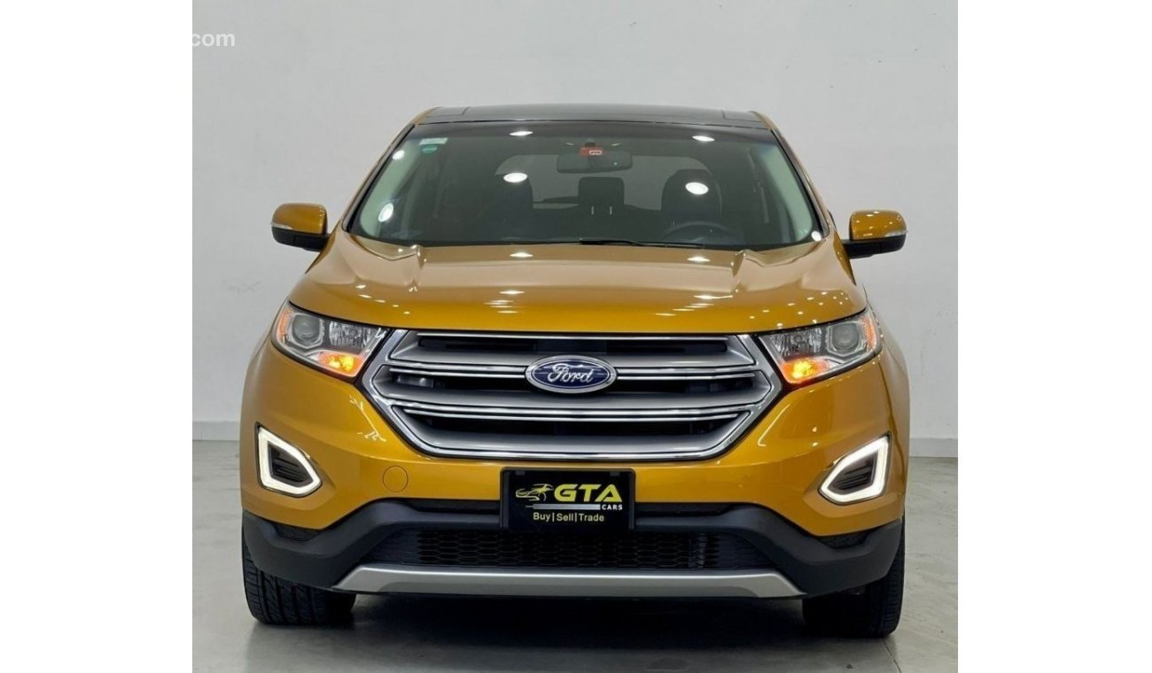 فورد إدج تيتانيوم تيتانيوم 2016 Ford Edge Titanium AWD, Ford Service History, Warranty, Low Mileage, GCC