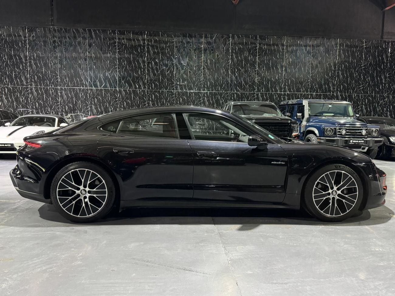 Porsche Taycan STD Exclusive Offer | GCC | Very Low Mileage | Warranty 2027 | Al Naboodah Full Service History
