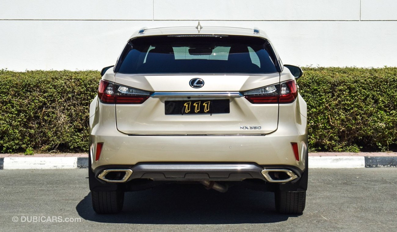 Lexus RX350 / Canadian Specifications