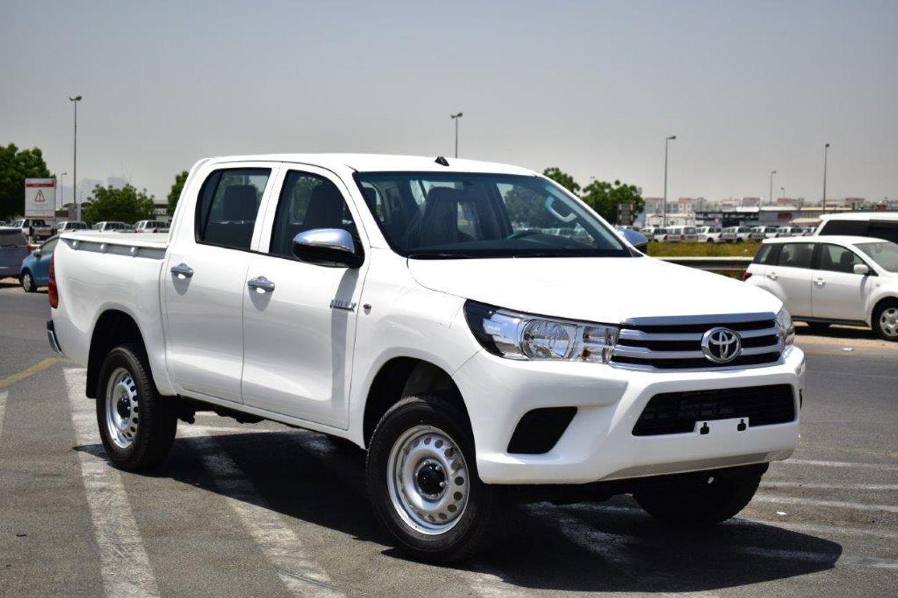 تويوتا هيلوكس 2025 MODEL TOYOTA HILUX DOUBLE CAB PIKCUP DLX-E 2.4L DIESEL 6 SEAT 4WD MANUAL TRANSMISSION.