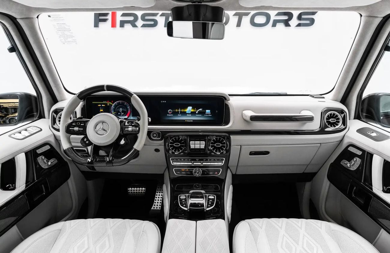 Mercedes Benz G63 AMG 4.0L Twin-Turbocharged V8 Engine