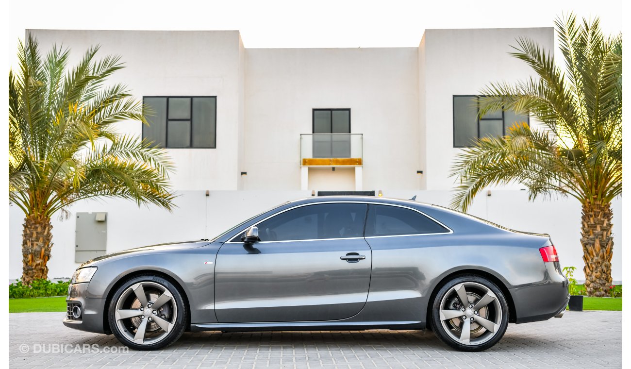 Audi A5 3.2L V6 S-Line  - 2013 - Under Warranty - AED 1,253 per month - 0% Downpayment