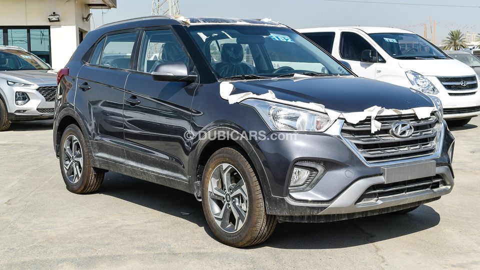 Hyundai Creta with sunroof for sale AED 54,000. Grey/Silver, 2020