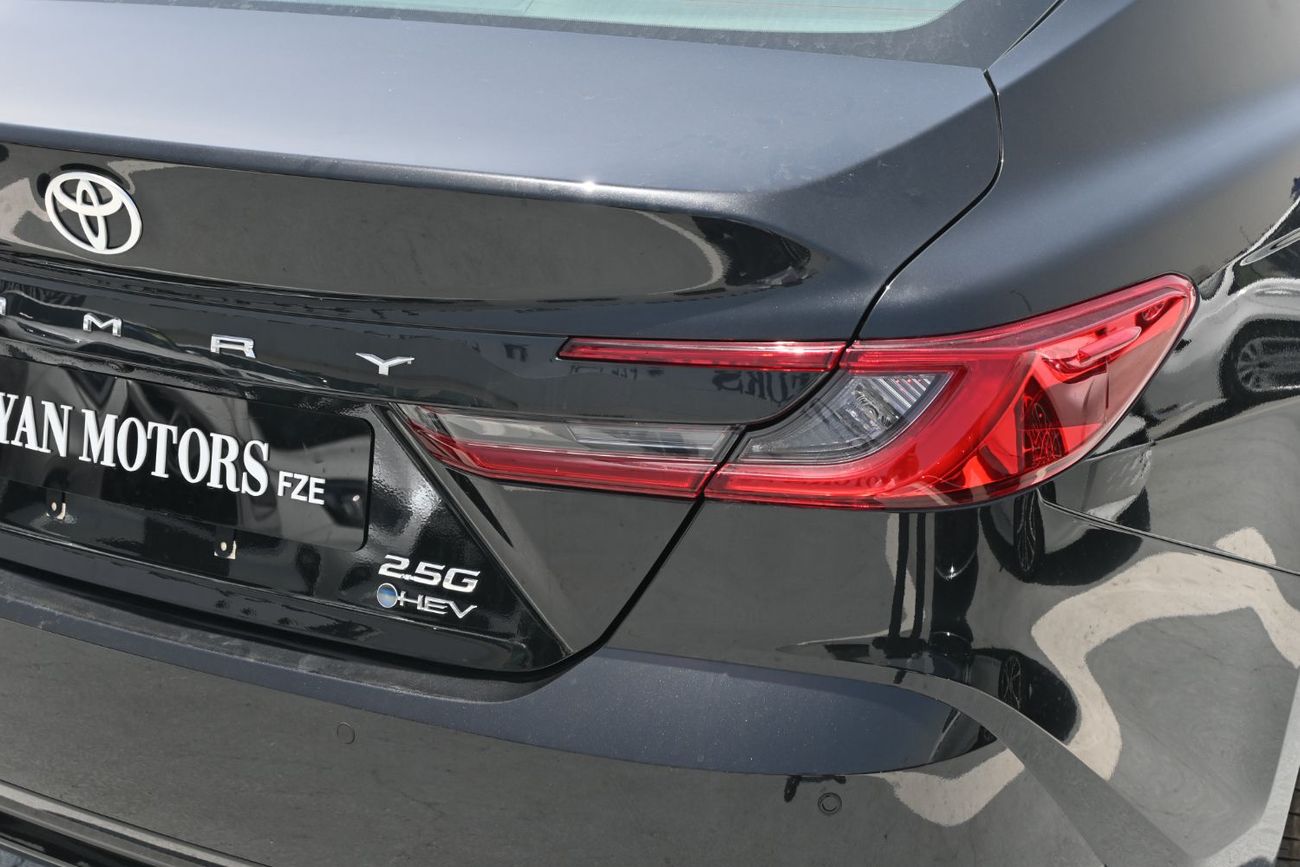 تويوتا كامري Toyota Camry 2.5L Hybrid Chinese, Model 2025, Color Black
