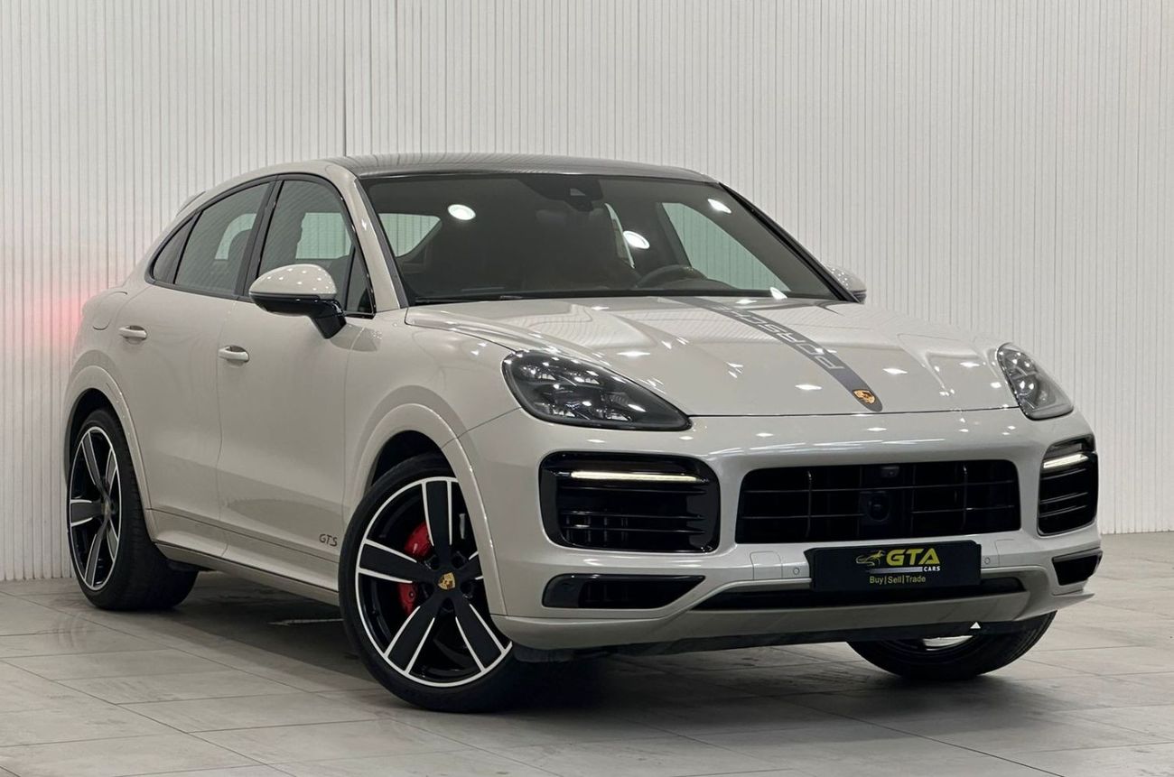 بورش كايان 2022 Porsche Cayenne GTS Coupe, Aug 2025 Porsche Warranty, Recent Service, Low Kms, GCC