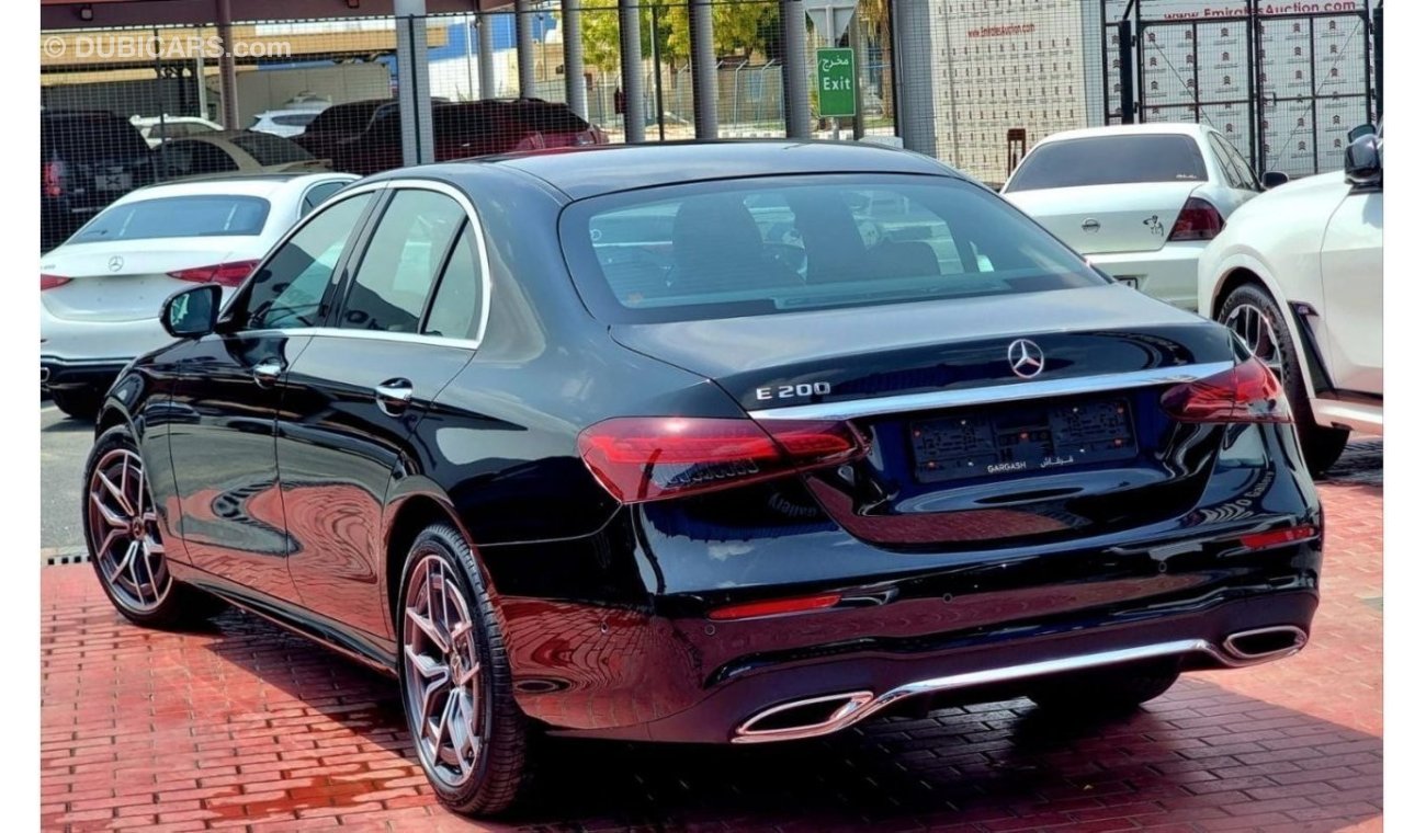 مرسيدس بنز E200 AMG Under Warranty 2023 GCC