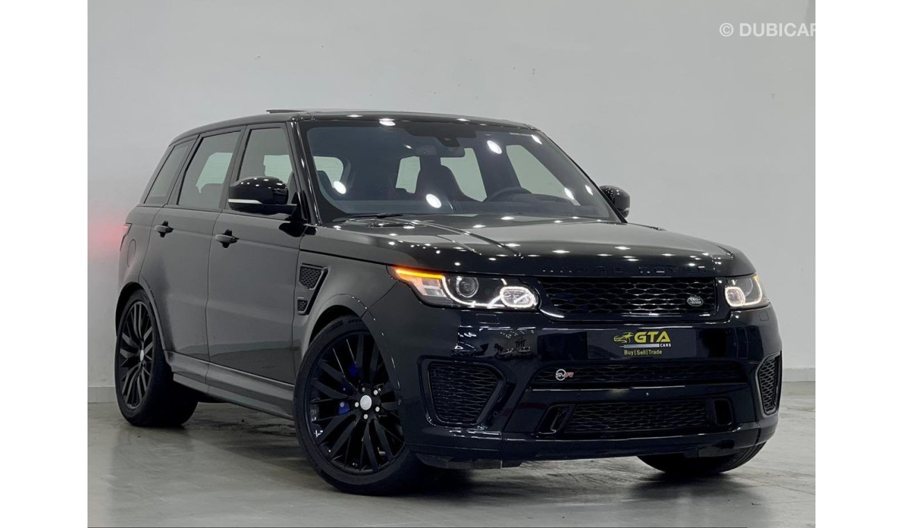 Land Rover Range Rover Sport SVR 2016 Range Rover SVR, Full Range Rover Service History, Warranty, GCC