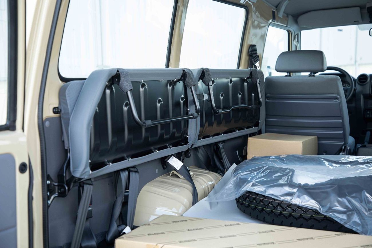 Toyota Land Cruiser 70 2024 Toyota Land Cruiser (LC78) 2.8 Hard Top 3DR - Beige inside Bluish Grey