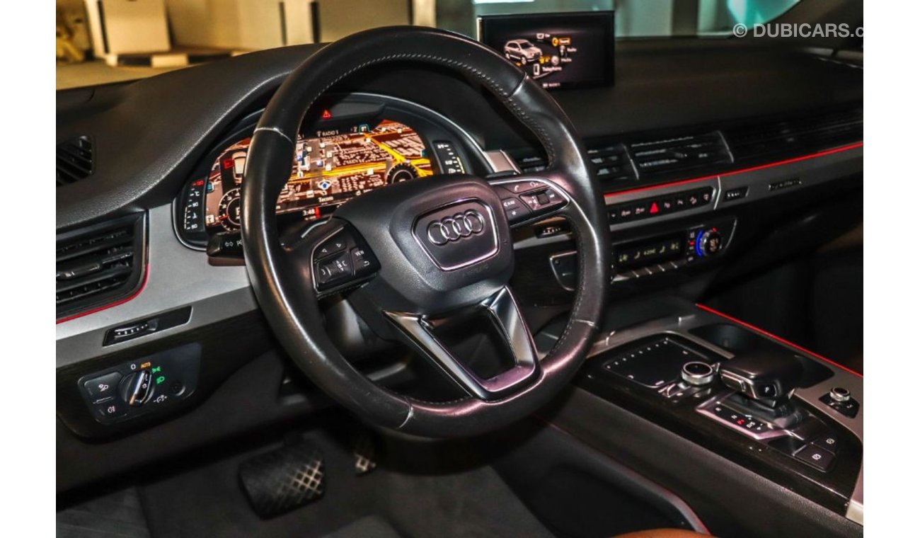 أودي Q7 Audi Q7 2016 GCC under Agency Warranty with Zero Down-Payment.