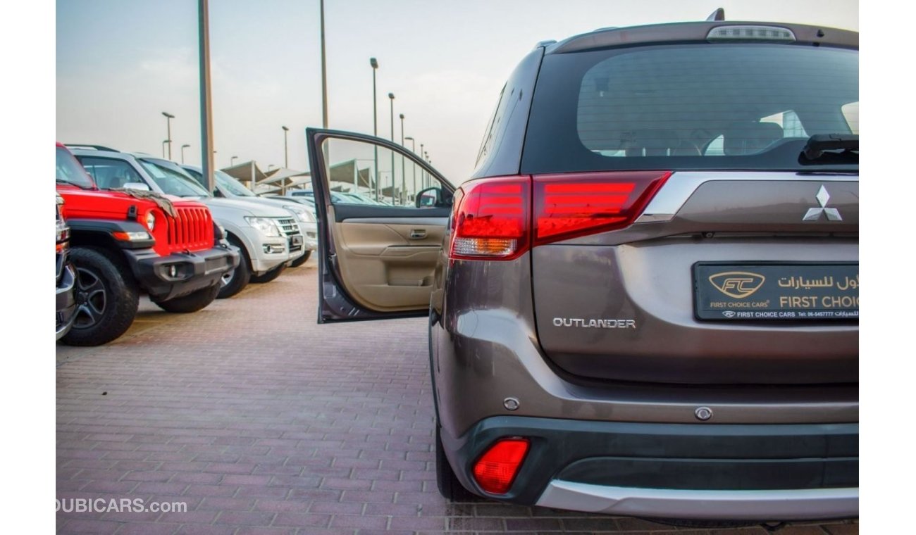 Mitsubishi Outlander GLS 2018 | MITSUBISHI OUTLANDER | GLS 4WD | 7-SEATER | GCC | VERY WELL-MAINTAINED | SPECTACULAR COND