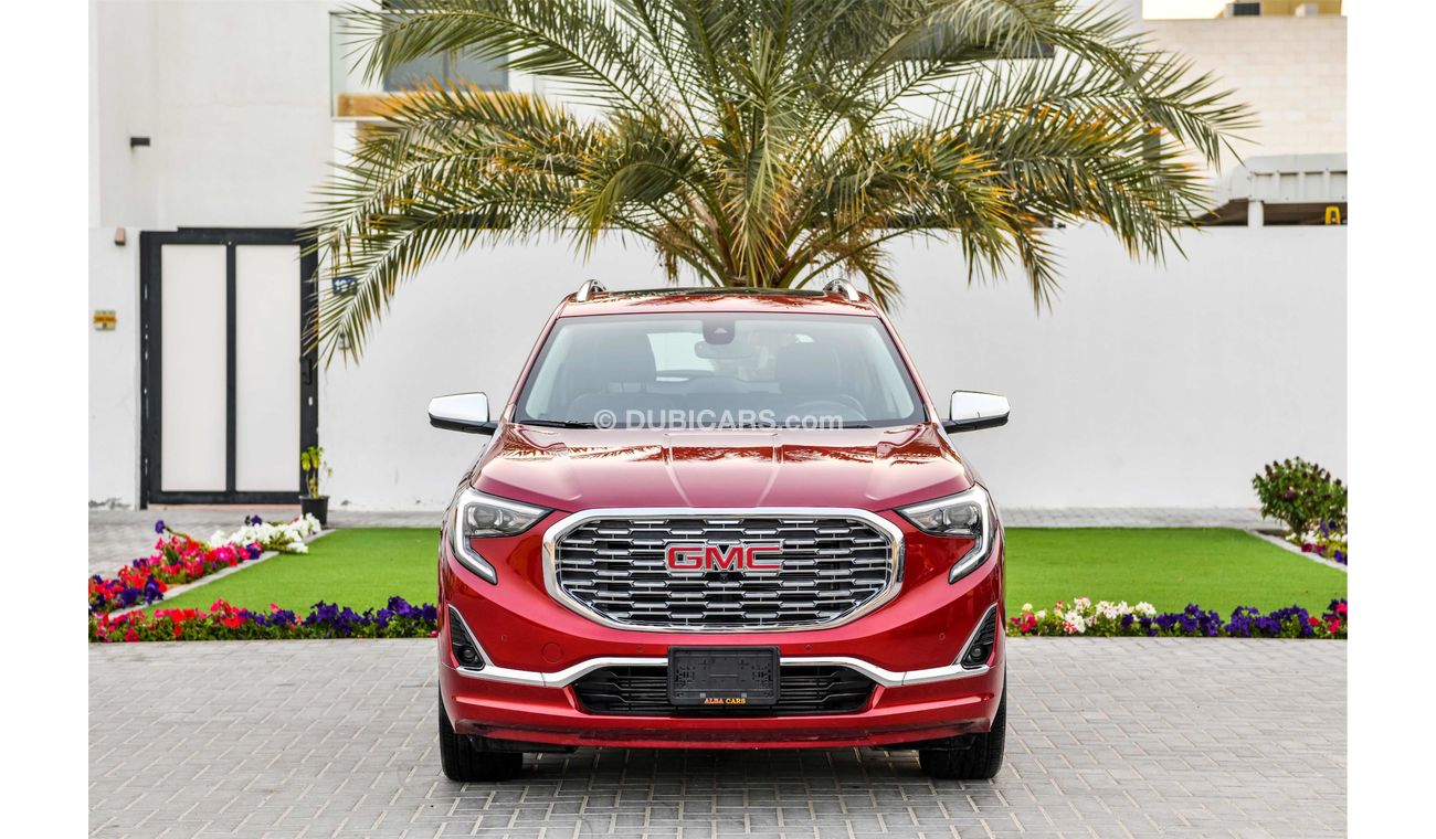 GMC Terrain Agency Warranty! Low Mileage!  GCC - AED 2,280 per month - 0% Downpayment