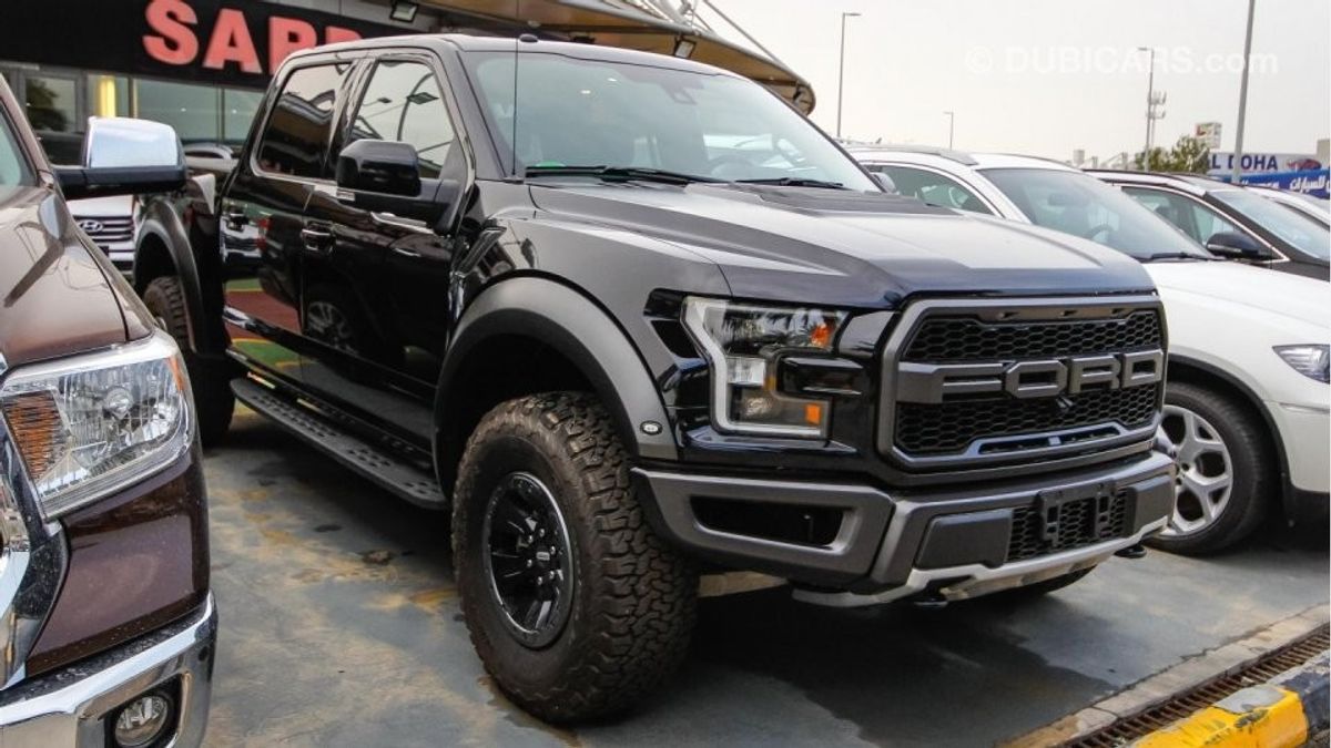 Ford Raptor for sale: AED 345,000. Black, 2017