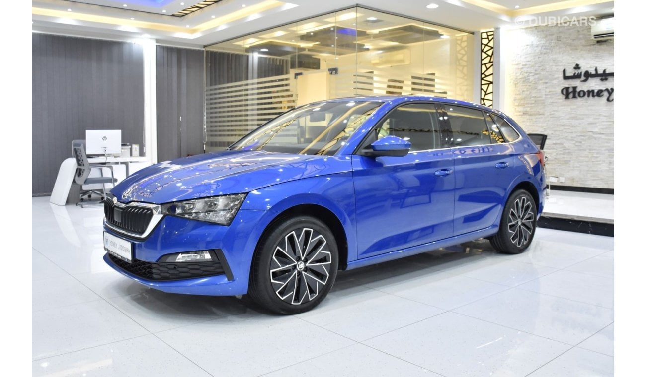 Skoda Scala EXCELLENT DEAL for our Skoda Scala ( 2021 Model ) in Blue Color GCC Specs