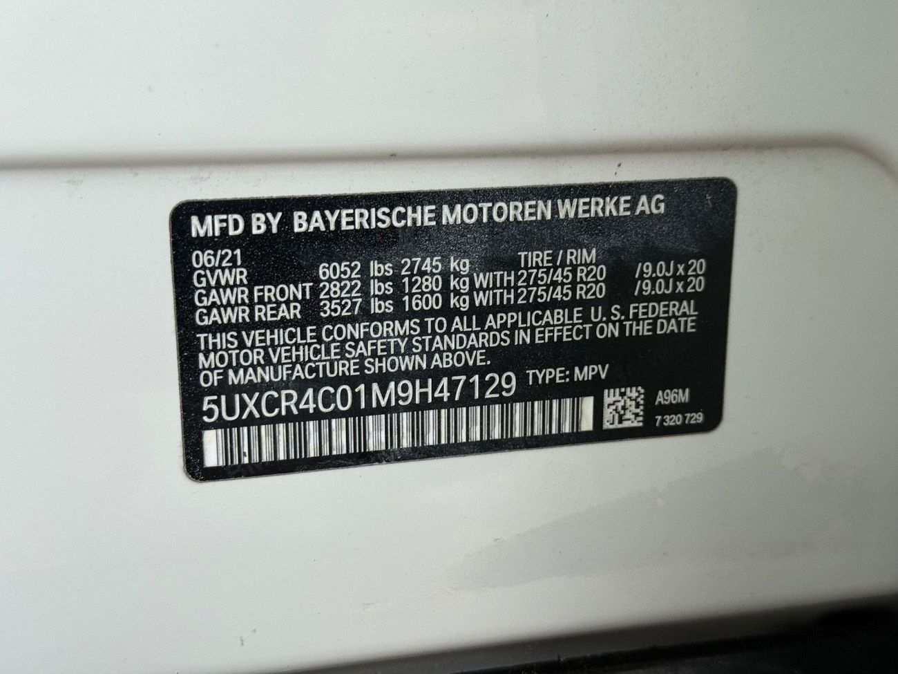 BMW X5 2021 BMW X5 SDRIVE FULL OPTIONS IMPORTED FROM USA