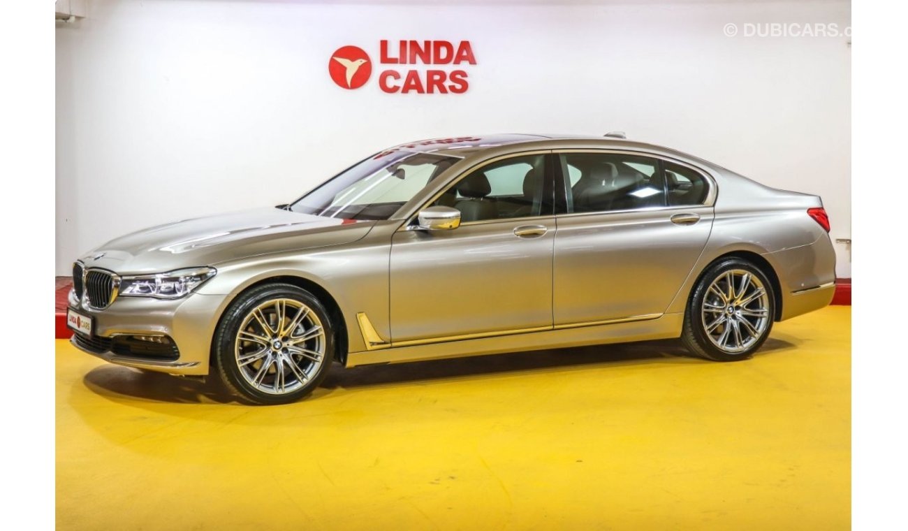 بي أم دبليو 730 BMW 730Li Luxury Line 2019 GCC under Warranty with Zero Down-Payment.