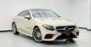 Mercedes Benz E 200 Coupe 2019 Mercedes-Benz E200, Warranty, Service History, GCC