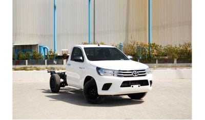 Toyota Hilux 2023 Toyota Hilux 4X2 2.7 Chassis Cab - Super White inside Red | Export Only