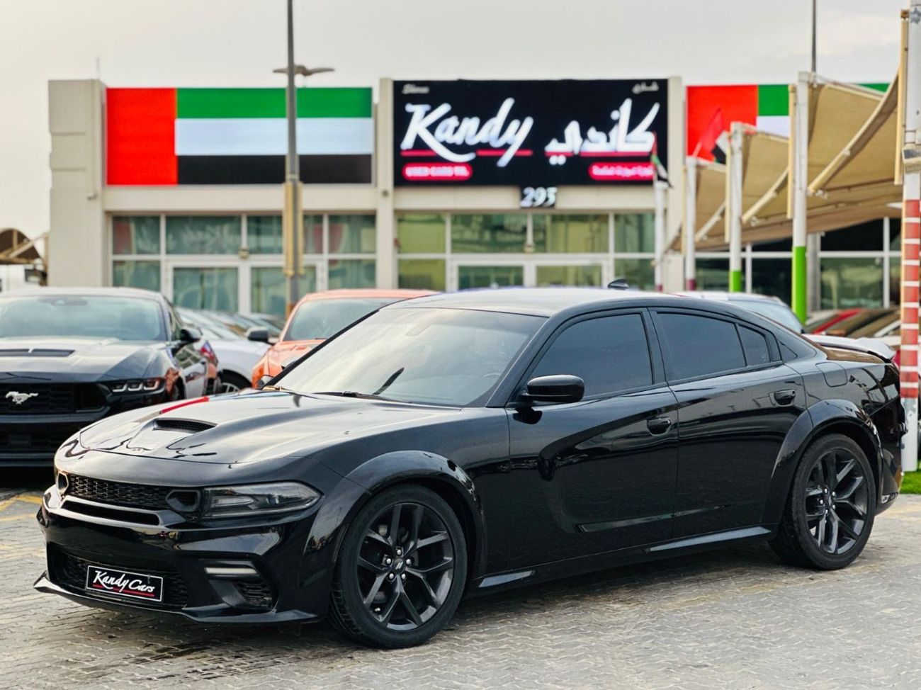 Dodge Charger 5.7L R/T | Monthly AED 1360/- | 0% DP | Widebody Kit | Custom Leather Seats | # 65894