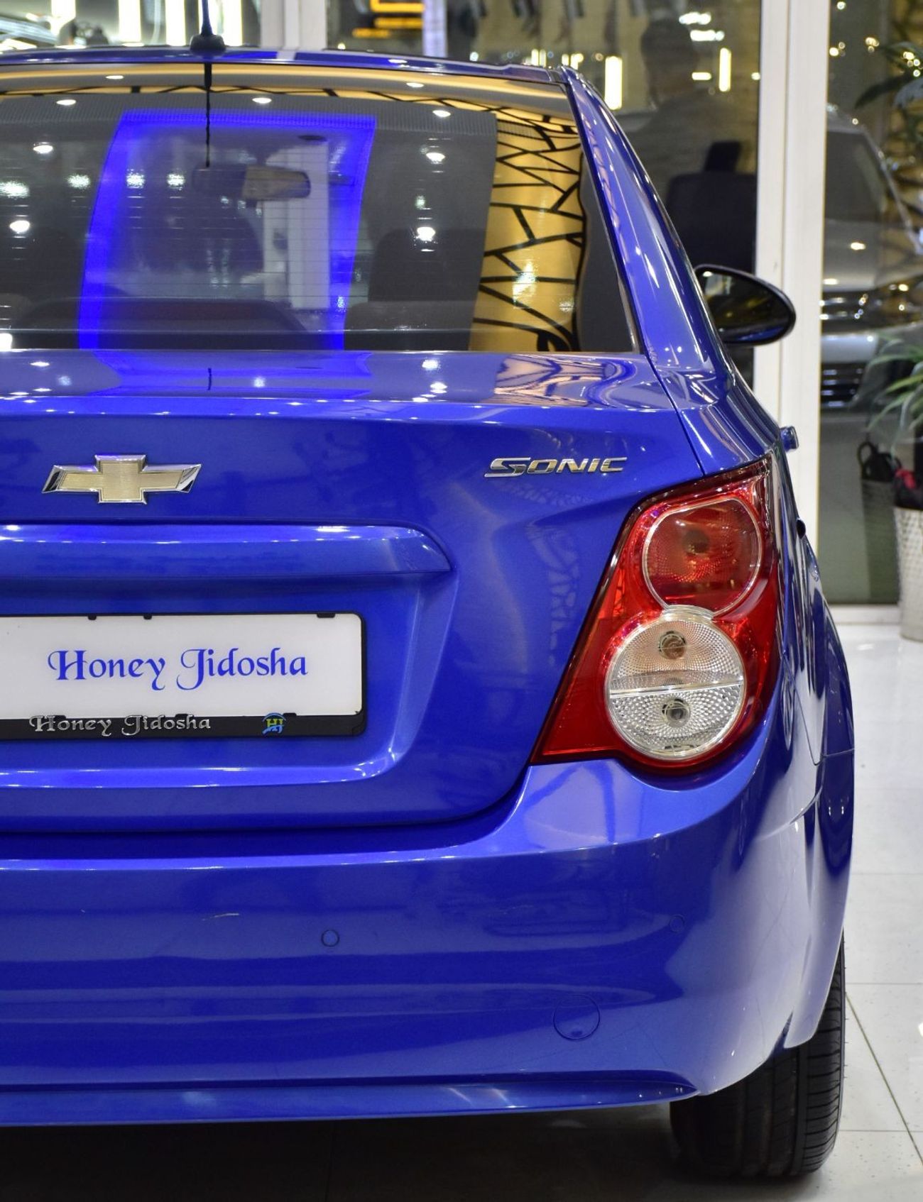 Chevrolet Sonic EXCELLENT DEAL for our Chevrolet Sonic ( 2012 Model ) in Blue Color GCC Specs
