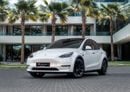 تسلا موديل Y Long Range | 3,427 P.M  | 0% Downpayment | Enhanced Autopilot | Pearl White