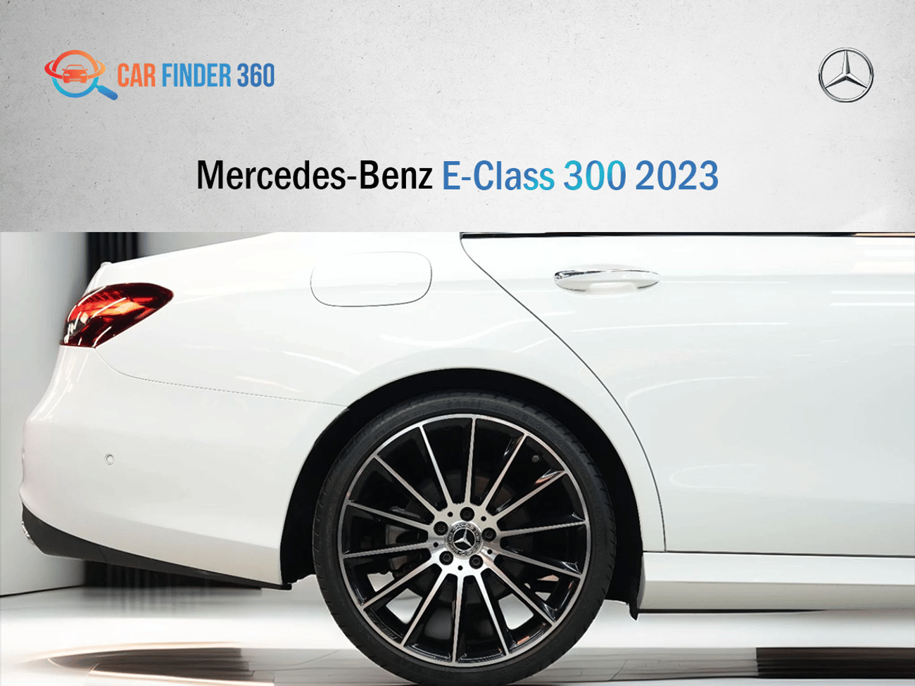 Mercedes-Benz E300 Mercedes-Benz E-Class 300 2023