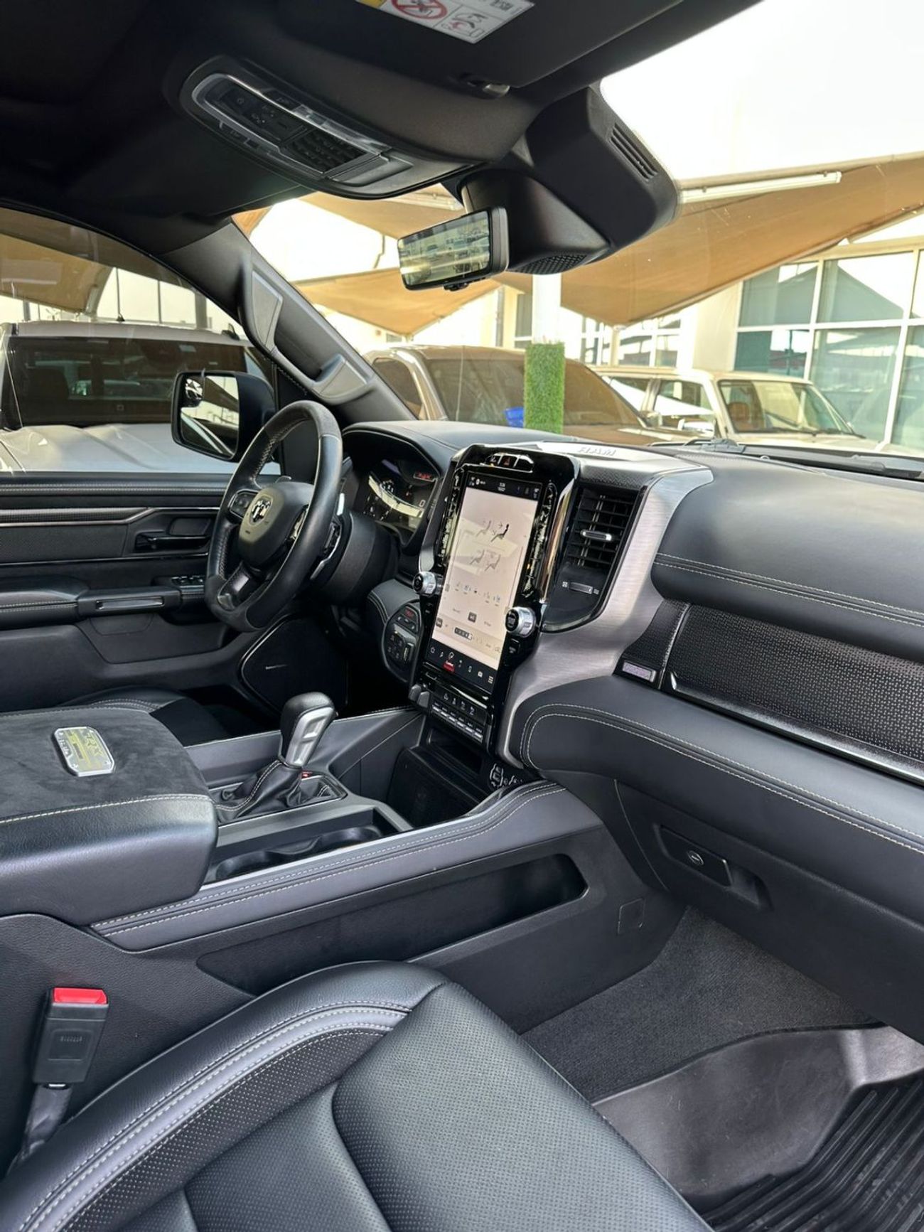 RAM 1500 TRX DODGE RAM TRX 6.2 SUPER CHARGE 2022 GCC FULL OPTION ORIGINAL PAINT PERFECT CONDITION UNDER WARRANTY