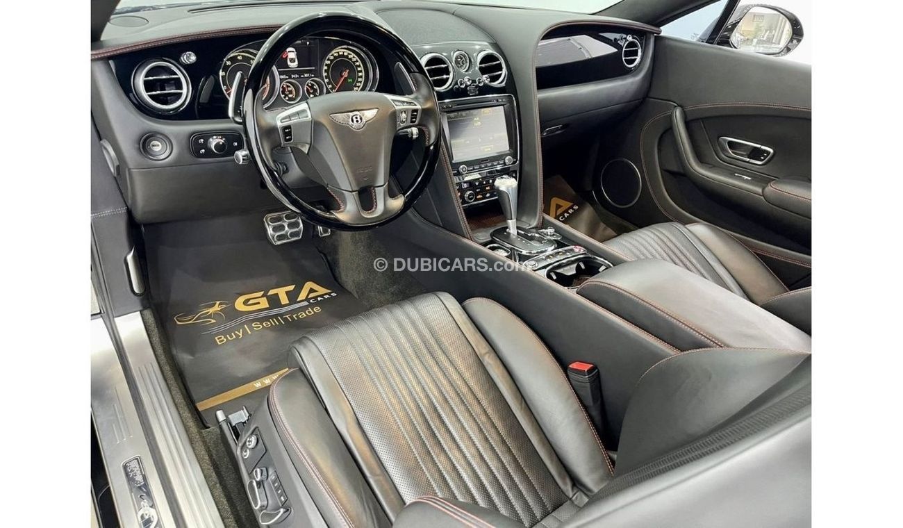 Bentley Continental GT 2016 Bentley Continental GT V8S, Full Service History, Warranty, Low Mileage, GCC