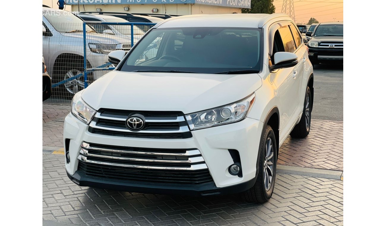 Toyota Kluger Toyota Kluger RHD model 2019 Petrol engine 7 seater for sale from Humera motors car very clean and g