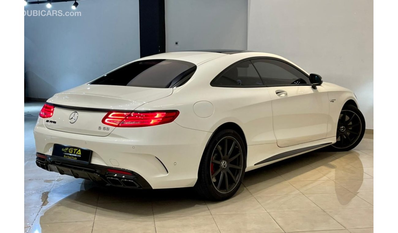 Mercedes-Benz S 63 AMG Coupe 2017 Mercedes S 63 AMG 4MATIC, Full Mercedes Service History, Warranty, GCC