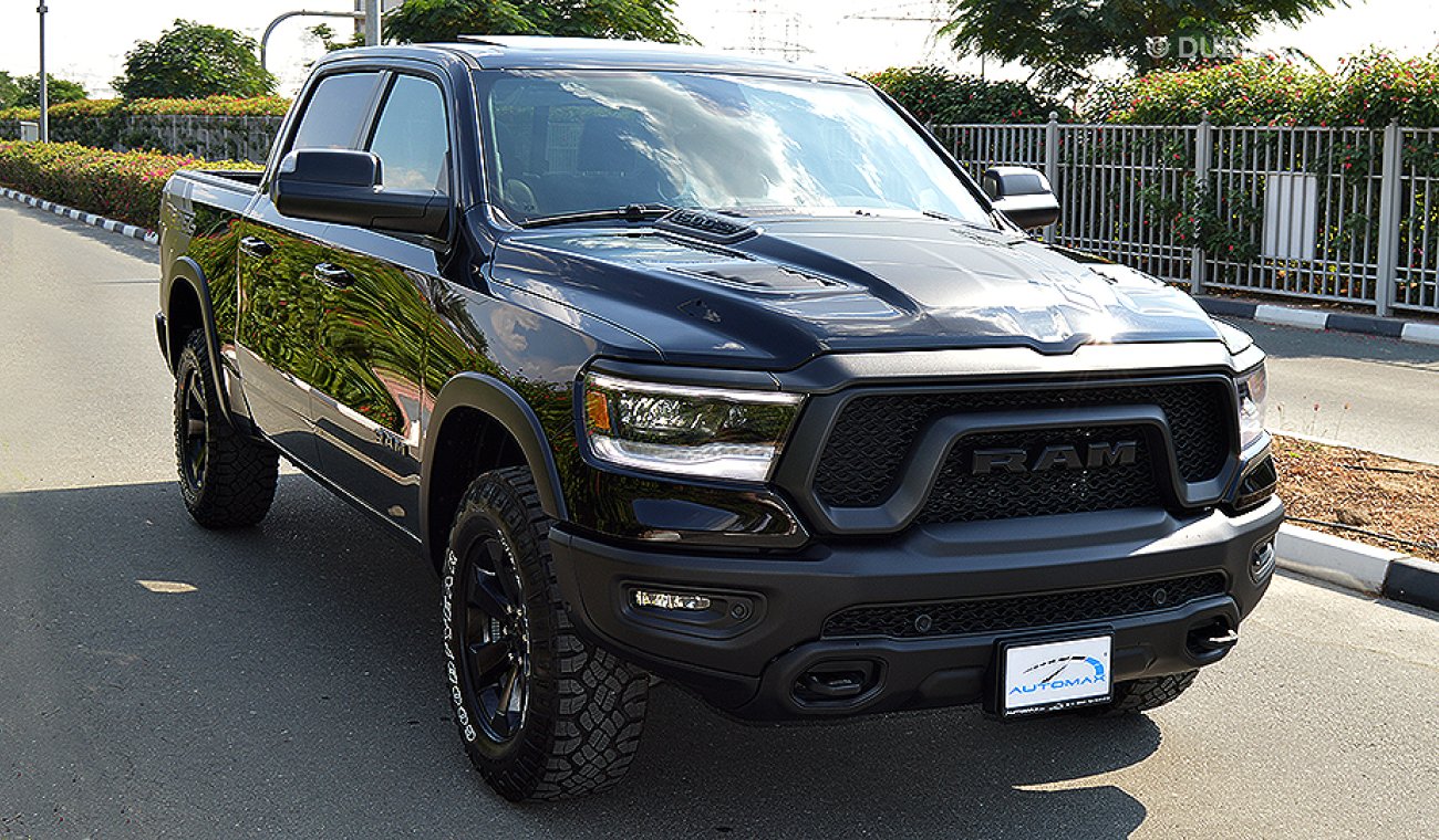 RAM 1500 2020 REBEL 4X4, 5.7L-V8 GCC, 0km with 3 Years or 100,000km Warranty