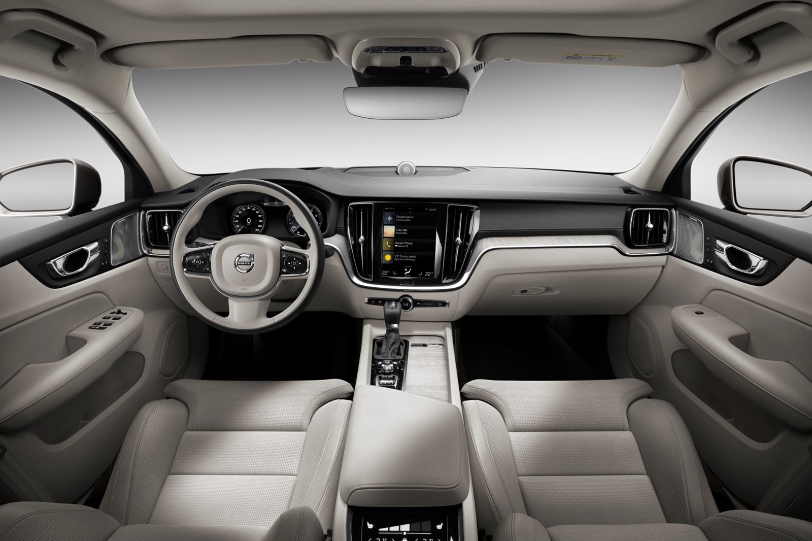 Volvo V60 interior - Cockpit